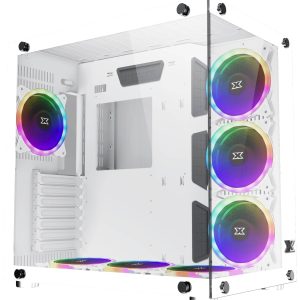 Xigmatek PC- Gehäuse Xigmatek Aquarius Plus Arcti Midi-tower PC-behuizing Wit Xigmatek PC- Gehäuse Xigmatek Aquarius Plus Arcti Midi-tower PC-behuizing Wit