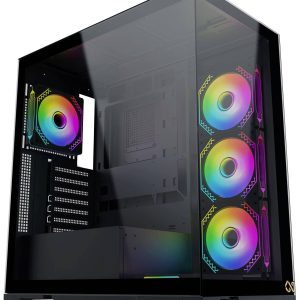 Xigmatek Endorphin Ultra Midi-tower PC-behuizing Zwart Zijvenster Xigmatek Endorphin Ultra Midi-tower PC-behuizing Zwart Zijvenster