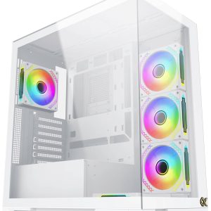 Xigmatek PC- Gehäuse Xigmatek Endorphin Ultra Arc Midi-tower PC-behuizing Wit Zijvenster Xigmatek PC- Gehäuse Xigmatek Endorphin Ultra Arc Midi-tower PC-behuizing Wit Zijvenster