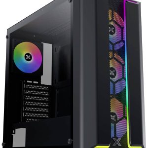 Xigmatek Gaming Y Pro Midi-tower Gaming-behuizing Zwart Zijvenster Xigmatek Gaming Y Pro Midi-tower Gaming-behuizing Zwart Zijvenster