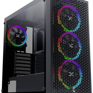 Xigmatek Gaming G Pro Midi-tower Gaming-behuizing Zwart Zijvenster Xigmatek Gaming G Pro Midi-tower Gaming-behuizing Zwart Zijvenster