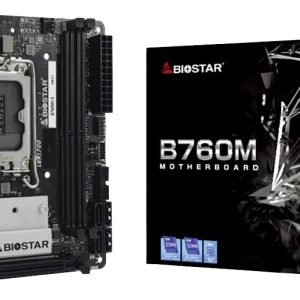 BioStar B760NH-E Moederbord Socket Intel LGA 1700 Vormfactor ATX Moederbord chipset Intel® B760 BioStar B760NH-E Moederbord Socket Intel LGA 1700 Vormfactor ATX Moederbord chipset Intel® B760