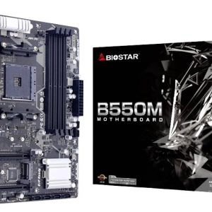 BioStar B550MX/E Pro Moederbord Socket AMD AM4 Vormfactor Micro-ATX Moederbord chipset AMD® B550 BioStar B550MX/E Pro Moederbord Socket AMD AM4 Vormfactor Micro-ATX Moederbord chipset AMD® B550