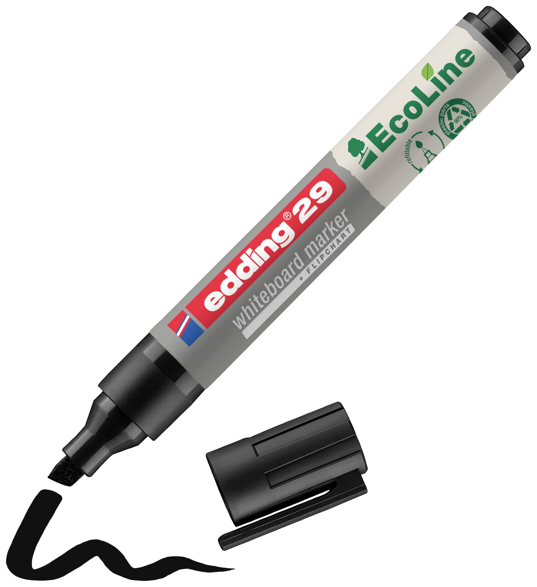 Edding 29 EcoLine 4-29001 Whiteboardmarker Zwart 1 stuk(s)