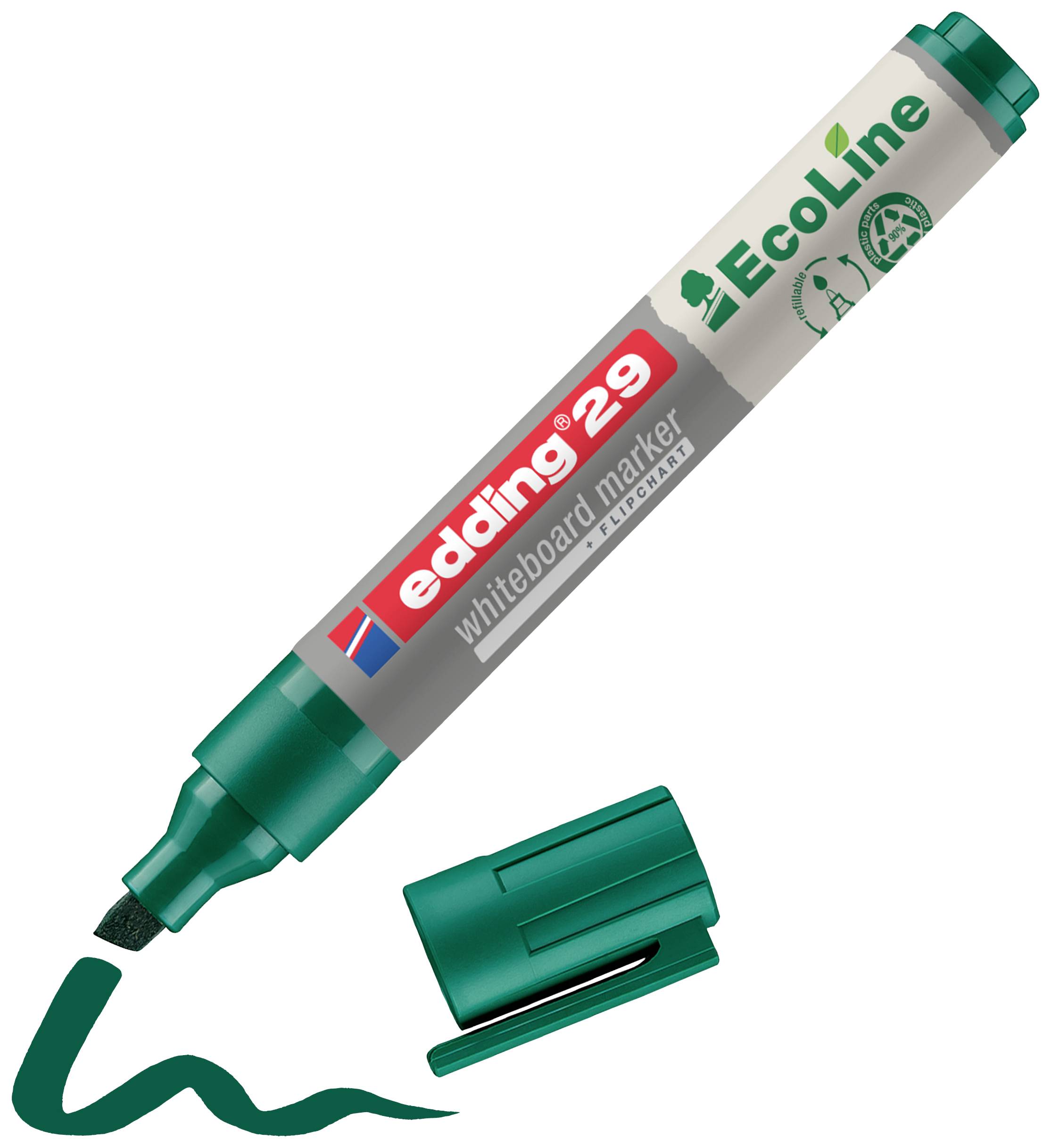 Edding 29 EcoLine 4-29004 Whiteboardmarker Groen 1 stuk(s)