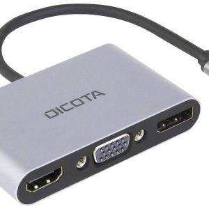 Dicota DICOTA 5-in-1 – Dockingstation – USB-C – DP USB-C dockingstation Geschikt voor merk (dockingstation): Universeel Dicota DICOTA 5-in-1 – Dockingstation – USB-C – DP USB-C dockingstation Geschikt voor merk (dockingstation): Universeel