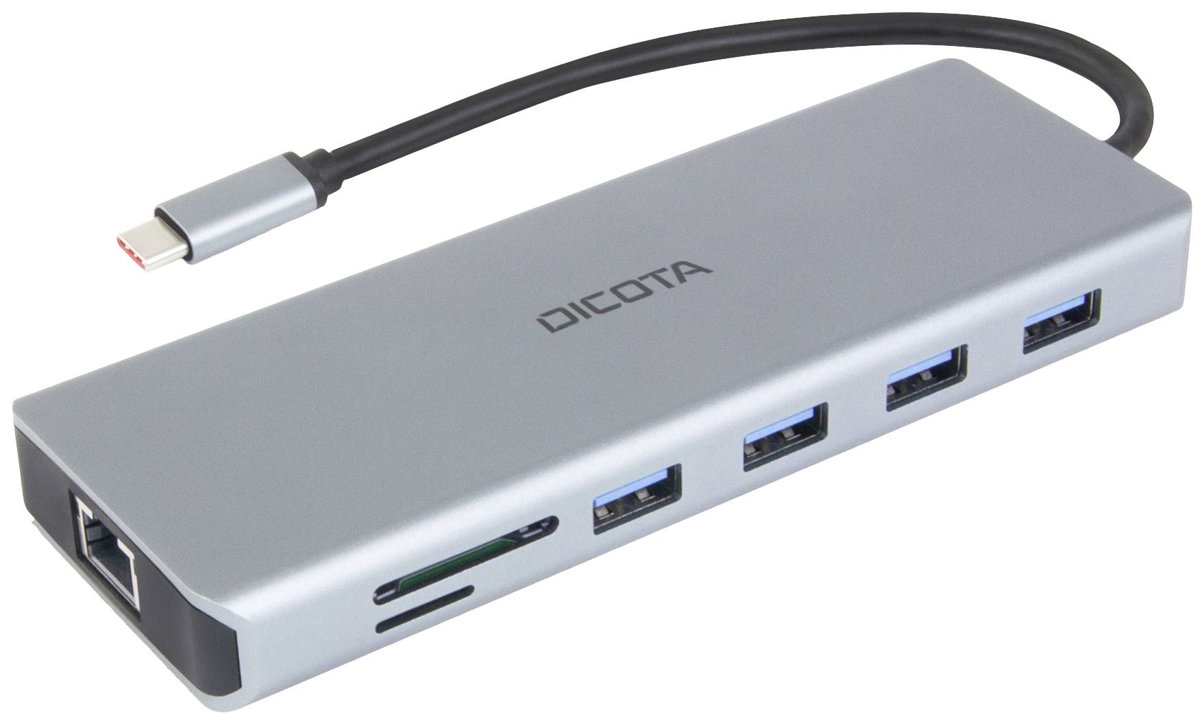 Dicota DICOTA - Dockingstation - USB-C - DP, HDMI USB-C dockingstation Geschikt voor merk (dockingstation): Universeel G