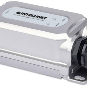 Intellinet Outdoor Gigabit High-Power PoE-injector 10 / 100 / 1000 MBit/s IEEE 802.3af (15.4 W), IEEE 802.3at (30 W) Intellinet Outdoor Gigabit High-Power PoE-injector 10 / 100 / 1000 MBit/s IEEE 802.3af (15.4 W), IEEE 802.3at (30 W)