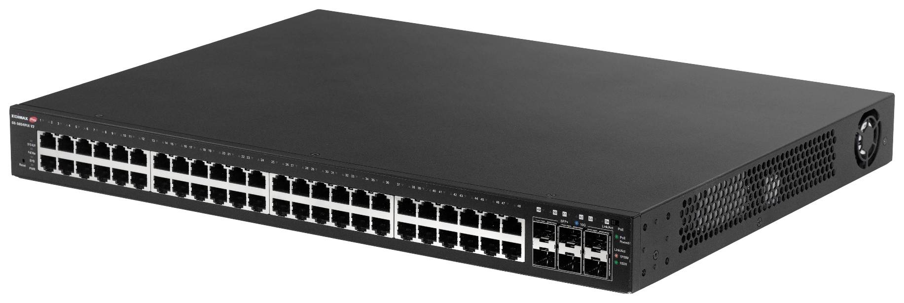 EDIMAX GS-5654PLX V2 GS-5654PLX V2 Netwerk switch 54 poorten 10 / 100 / 1000 MBit/s PoE-functie