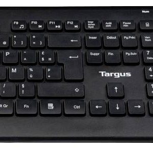 Targus AKM610FR Set met toetsenbord en muis Radiografisch AZERTY, Frans Zwart Targus AKM610FR Set met toetsenbord en muis Radiografisch AZERTY, Frans Zwart