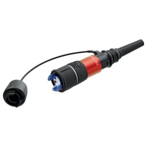 Neutrik 1028327 Glasvezel Optische vezel Aansluitkabel 200 m Zwart [1x EBC – 1x EBC] Multimode