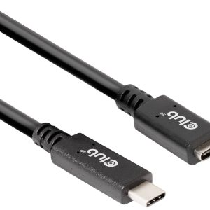 club3D CAC-1531 USB-C-kabel USB 3.2 Gen1 USB-C stekker, USB-C bus 1.00 m Zwart club3D CAC-1531 USB-C-kabel USB 3.2 Gen1 USB-C stekker, USB-C bus 1.00 m Zwart