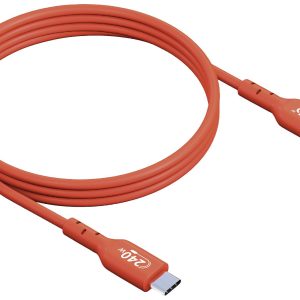 club3D CAC-1511 USB-C-kabel USB 2.0 USB-C stekker 1.00 m Oranje club3D CAC-1511 USB-C-kabel USB 2.0 USB-C stekker 1.00 m Oranje