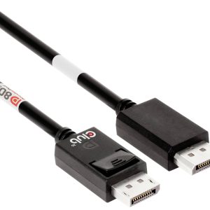 club3D CAC-1091 DisplayPort-kabel DisplayPort Aansluitkabel DisplayPort-stekker 1.20 m Zwart club3D CAC-1091 DisplayPort-kabel DisplayPort Aansluitkabel DisplayPort-stekker 1.20 m Zwart