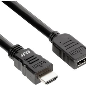 club3D CAC-1325 HDMI-kabel HDMI Aansluitkabel HDMI-A-stekker, HDMI-A-bus 5.00 m Zwart club3D CAC-1325 HDMI-kabel HDMI Aansluitkabel HDMI-A-stekker, HDMI-A-bus 5.00 m Zwart