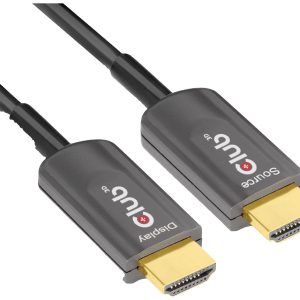 club3D CAC-1379 HDMI-kabel HDMI Aansluitkabel HDMI-A-stekker 20.00 m Zwart club3D CAC-1379 HDMI-kabel HDMI Aansluitkabel HDMI-A-stekker 20.00 m Zwart