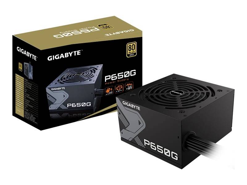 Gigabyte GP-P650G PC-netvoeding 650 W ATX 80 Plus Gold