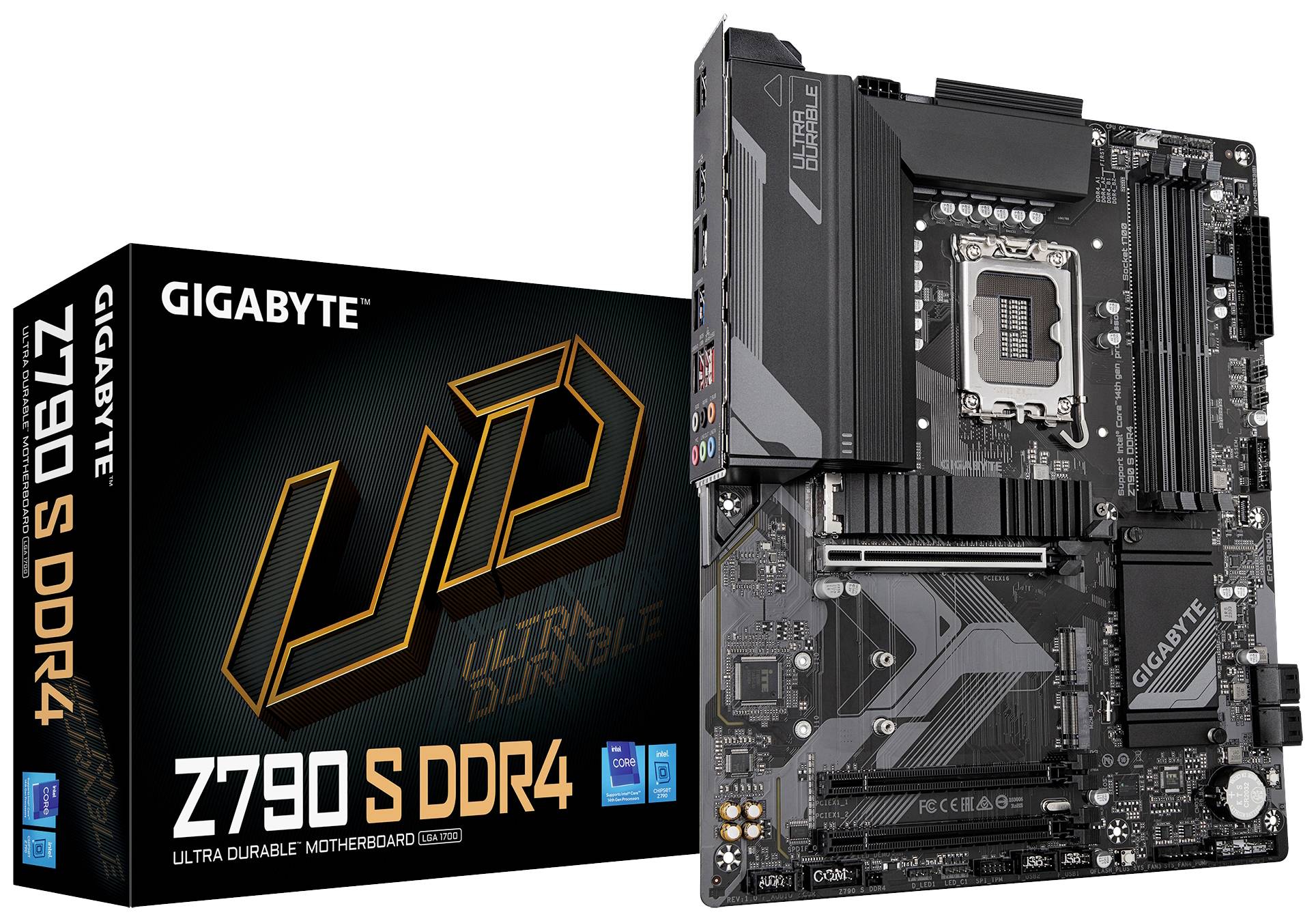 Gigabyte GIGABYTE Z790 S LGA1700 Moederbord Socket Intel LGA 1700 Vormfactor ATX Moederbord chipset Intel® Z790 Express