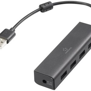 Renkforce RF-USBH-110 RF-6382720 USB-hub 4 poorten USB-A USB 2.0 480 MBit/s Zwart