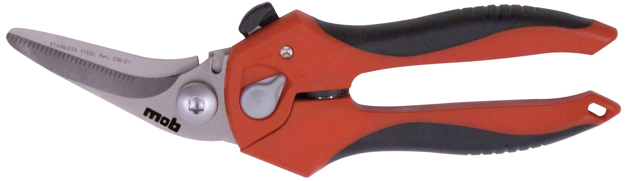 MOB 361210401 Universele schaar 200 mm Rood/zwart