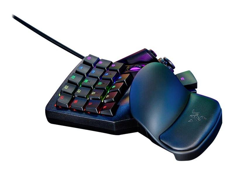 RAZER Tartarus Pro Gaming-toetsenbord Kabelgebonden QWERTZ, Duits Zwart Verlicht