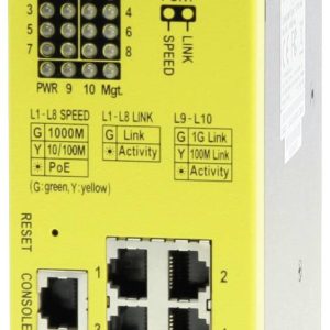 KTI KGS-1064-BP Industrial Ethernet Switch 10 poorten 10 / 100 / 1000 MBit/s KTI KGS-1064-BP Industrial Ethernet Switch 10 poorten 10 / 100 / 1000 MBit/s