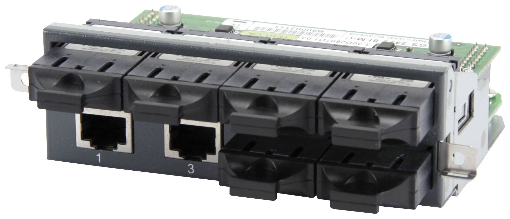 KTI KGS-2422-8FM-C Industrial Ethernet Switch 8 poorten 10 / 100 / 1000 MBit/s