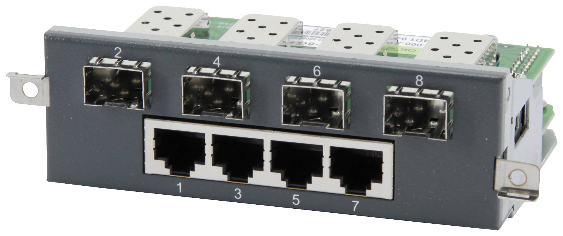 KTI KGS-2422-8G4 Industrial Ethernet Switch 8 poorten 10 / 100 / 1000 MBit/s