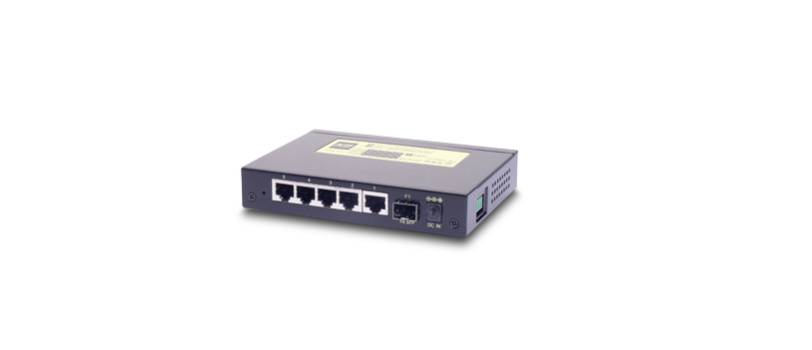 KTI KSD-541-HP Industrial Ethernet Switch 5 poorten 10 / 100 MBit/s