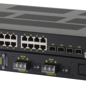 KTI KGS-2461-HP Industrial Ethernet Switch 24 poorten 10 / 100 / 1000 MBit/s KTI KGS-2461-HP Industrial Ethernet Switch 24 poorten 10 / 100 / 1000 MBit/s