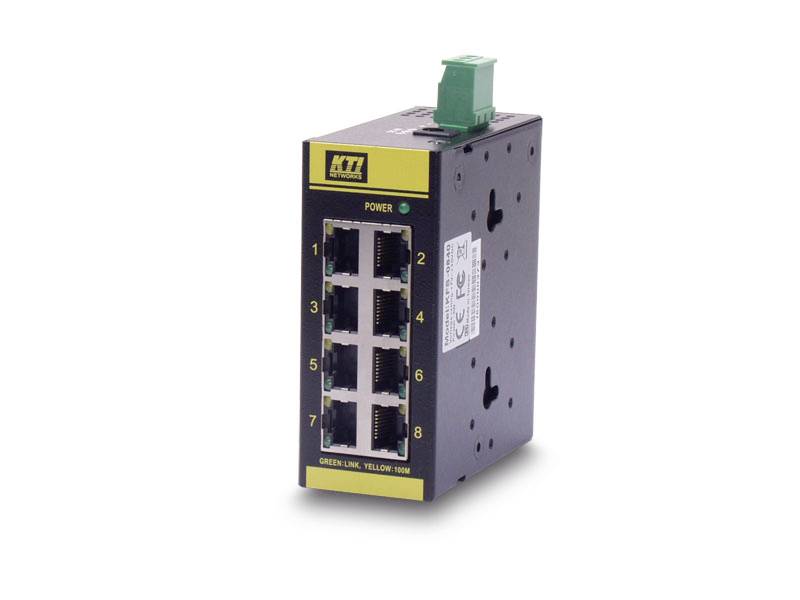KTI KFS-0840/B Industrial Ethernet Switch 8 poorten 10 / 100 MBit/s