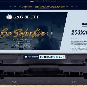 G&G Toner vervangt Canon, HP 203X Compatibel Cyaan CF541X/Cartridge 054H Cyan GS-HCF541X(U) G&G Toner vervangt Canon, HP 203X Compatibel Cyaan CF541X/Cartridge 054H Cyan GS-HCF541X(U)