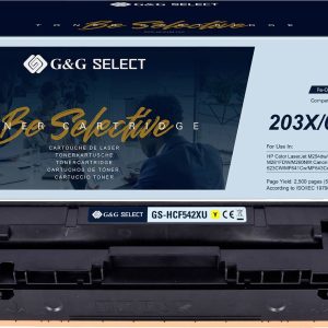 G&G Toner vervangt Canon, HP 203X Compatibel Geel CF542X/ Cartridge 054H Yellow GS-HCF542X(U) G&G Toner vervangt Canon, HP 203X Compatibel Geel CF542X/ Cartridge 054H Yellow GS-HCF542X(U)