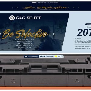 G&G Toner vervangt HP 207X Compatibel Geel W2212X(207X) GS-HW2212X(207X) G&G Toner vervangt HP 207X Compatibel Geel W2212X(207X) GS-HW2212X(207X)