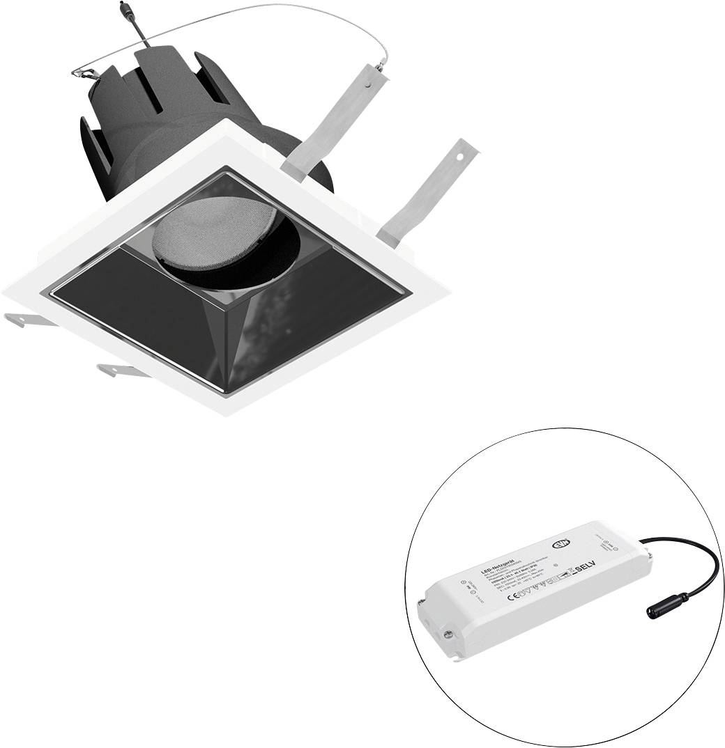 EVN F03R11SM3830L15P F03R11SM3830L15P LED-plafondspot