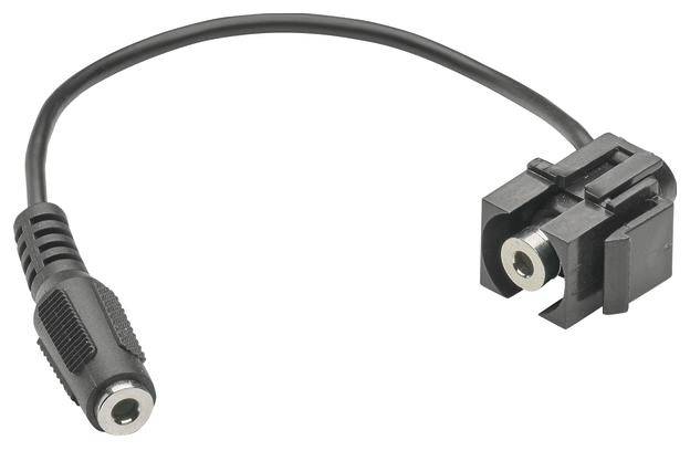 Hager Tehalit Cinch-inbouwmodule Keystone 1 stuk(s)