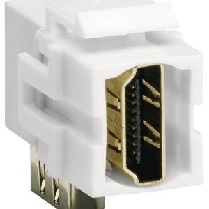 Hager HDMI-inbouwmodule Keystone 1 stuk(s) Hager HDMI-inbouwmodule Keystone 1 stuk(s)