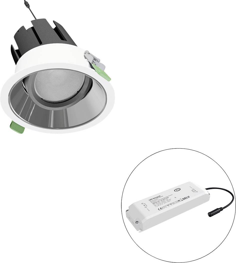 EVN F04R11SM3830L24P F04R11SM3830L24P LED-plafondspot
