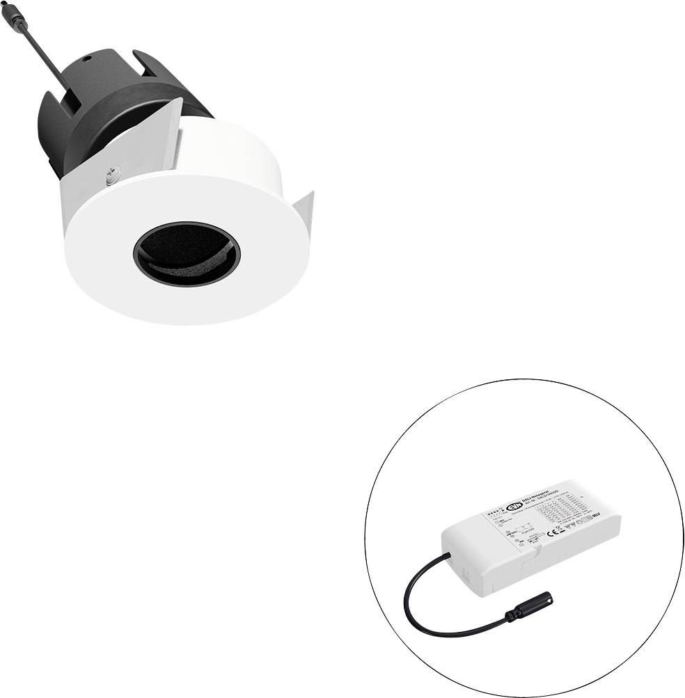 EVN F06RXXXM0630L15D F06RXXXM0630L15D LED-plafondspot