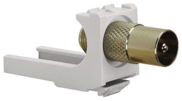 Hager VZ317FS Coax-inbouwmodule E-Dat 1 stuk(s)