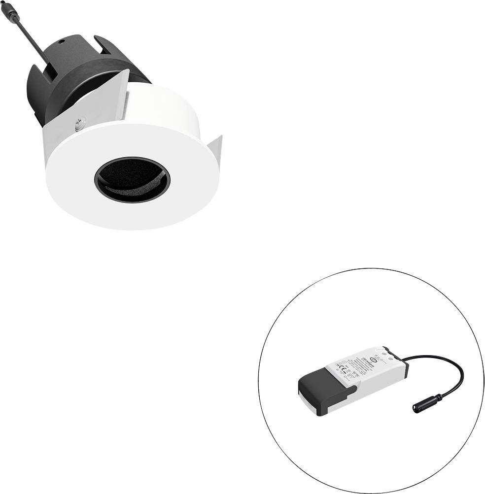 EVN F06RXXXM0630L24P F06RXXXM0630L24P LED-plafondspot