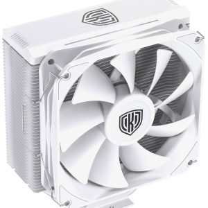 Kolink Kolink Umbra EX180 White Edition CPU Cooler – 120 mm CPU-koellichaam met ventilator Intel LGA 1700, Intel LGA 120 Kolink Kolink Umbra EX180 White Edition CPU Cooler – 120 mm CPU-koellichaam met ventilator Intel LGA 1700, Intel LGA 120