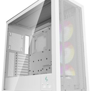 DeepCool DeepCool Morpheus Midi-Tower – weiß Midi-tower Gaming-behuizing, Behuizing, PC-behuizing Wit DeepCool DeepCool Morpheus Midi-Tower – weiß Midi-tower Gaming-behuizing, Behuizing, PC-behuizing Wit