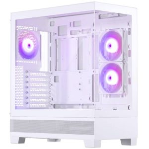 Phanteks Phanteks XT View Tempered Glass Windows, D-RGB – weiß Midi-tower Behuizing, Gaming-behuizing, PC-behuizing Wit