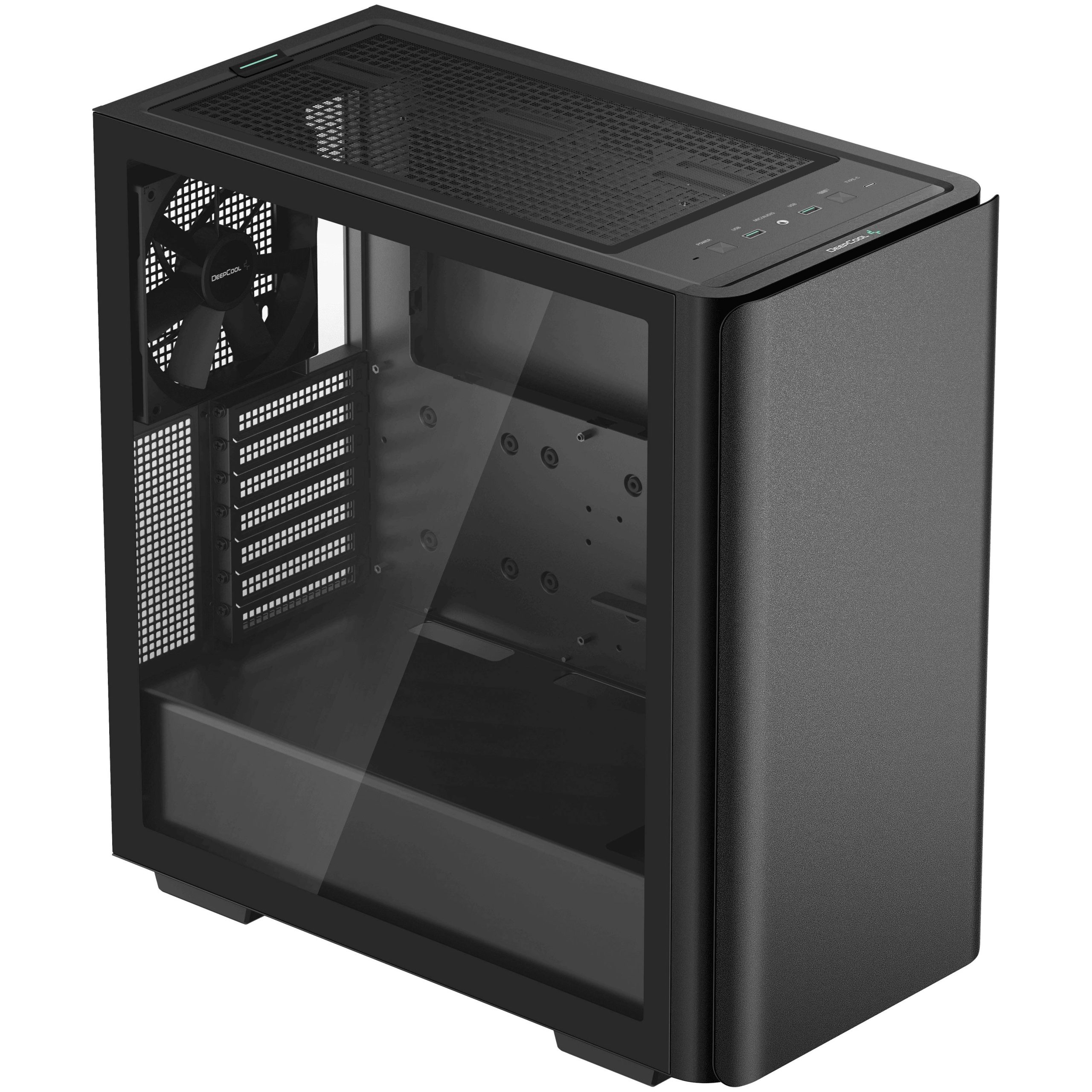 DeepCool DeepCool CK500 WH Midi-Tower - schwarz Gaming-behuizing, Behuizing, PC-behuizing Zwart