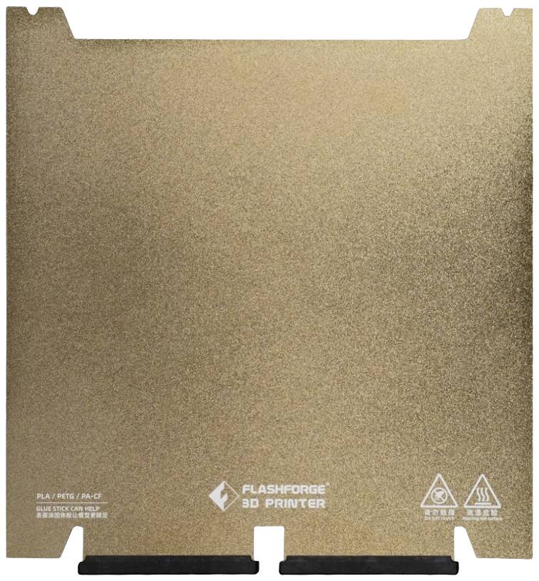 Flashforge Flexibele PEI drukplaat Geschikt voor: FlashForge Guider 3 Ultra PEI flexible sheet für Flashforge Guider 3 U