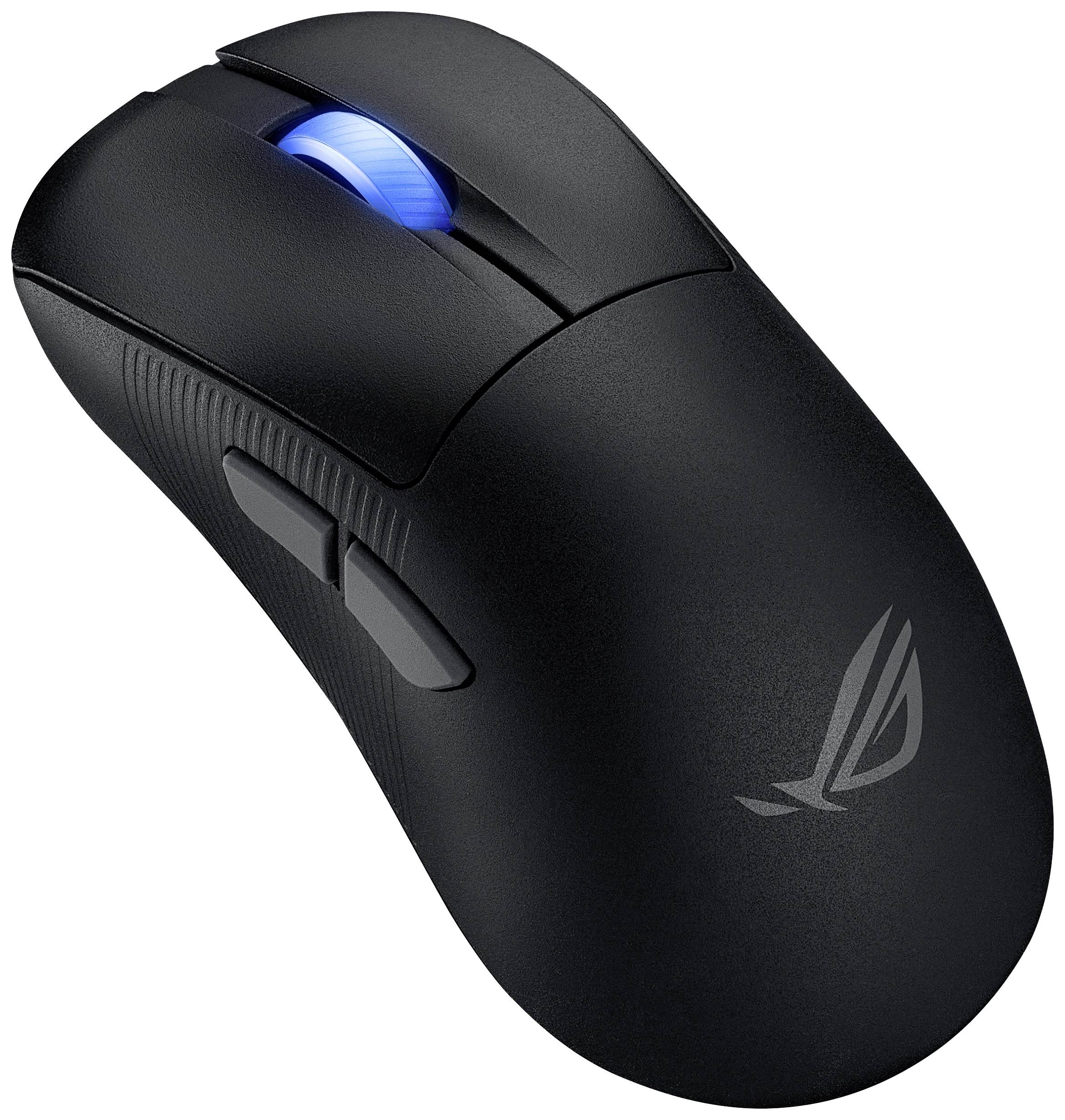 Asus ROG Keris II WL Ace Gaming-muis Bluetooth Optisch Zwart 7 Toetsen 42000 dpi Ergonomisch, Verlicht