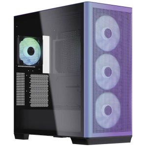 APNX APNX C1 Midi-Tower ATX-Gehäuse, Tempered Glass – ChromaFlair Midi-tower Behuizing, Gaming-behuizing, PC-behuizing Z APNX APNX C1 Midi-Tower ATX-Gehäuse, Tempered Glass – ChromaFlair Midi-tower Behuizing, Gaming-behuizing, PC-behuizing Z