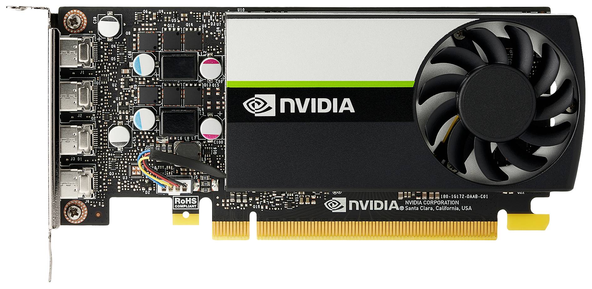 HP Videokaart Nvidia T1000E 8 GB GDDR6-RAM PCIe x16 Mini-DisplayPort Vulkan