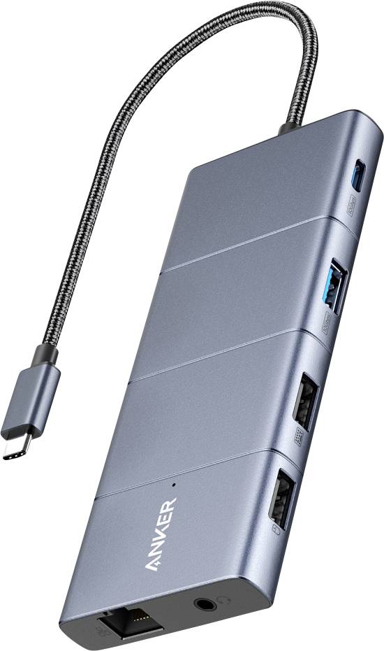 Anker 565 USB-C Hub (11-in-1) USB-C dockingstation Geschikt voor merk (dockingstation): Universeel Geïntegreerde kaartle